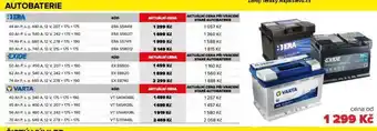Auto Kelly Autobaterie varta 45 ah nabídka