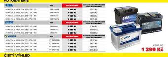 Auto Kelly Autobaterie exide 74 ah nabídka
