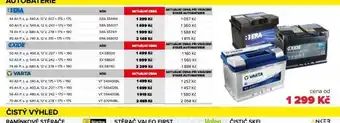 Auto Kelly Autobaterie era 60 ah nabídka