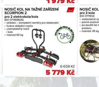 Auto Kelly Nosič kol na tažné zařízení pro 2 kola nabídka