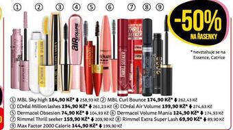 Teta Maybelline řasenka nabídka