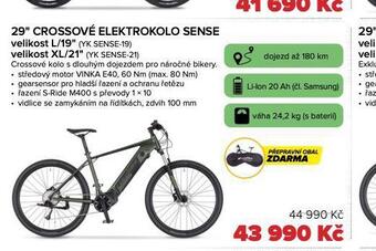 Auto Kelly 29 crossové elektrokolo sense nabídka