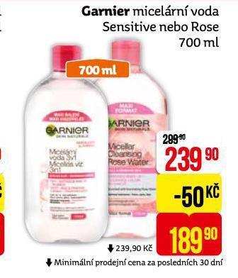 Teta Garnier micelární voda nabídka