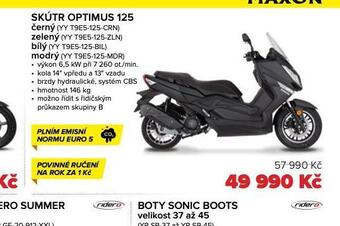 Auto Kelly Skútr optimus 125 nabídka