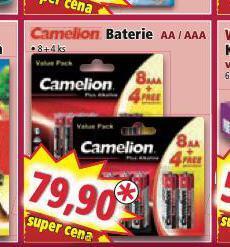 Norma Camelion baterie nabídka
