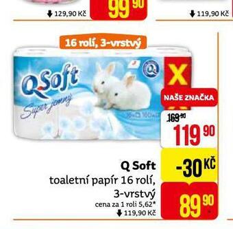 Teta Q soft toaletní papír nabídka
