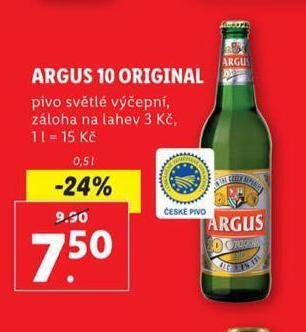 Lidl Pivo argus nabídka