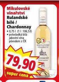 Norma Chardonnay nabídka