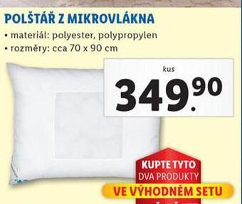 Lidl Polštář nabídka