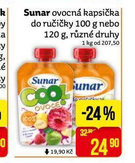 Teta Sunar ovocná kapsička nabídka
