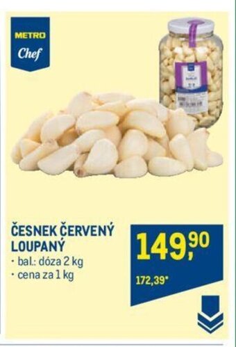 Makro ČESNEK ČERVENÝ LOUPANÝ nabídka