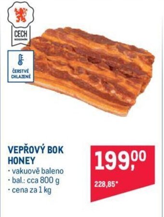 Makro VEPŘOVÝ BOK HONEY nabídka