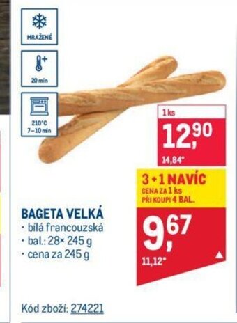 Makro BAGETA VELKÁ nabídka