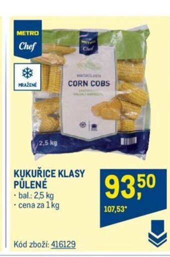 Makro KUKUŘICE KLASY PŮLENÉ nabídka