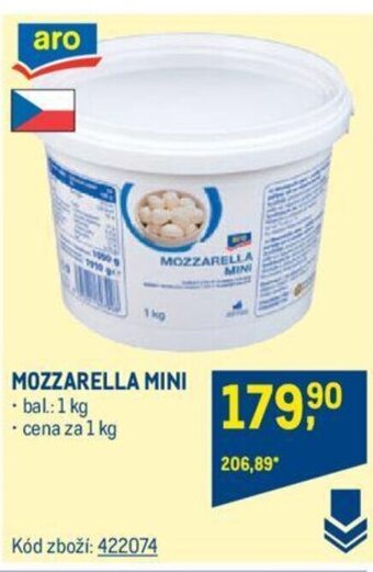 Makro MOZZARELLA MINI nabídka