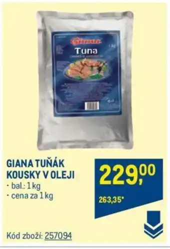 Makro GIANA TUŇÁK KOUSKY VOLEJI nabídka
