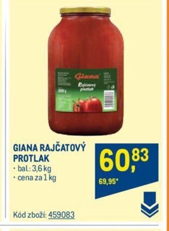 Makro GIANA RAJČATOVÝ PROTLAK nabídka