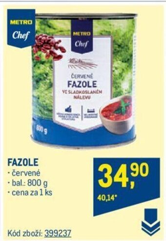 Makro FAZOLE nabídka