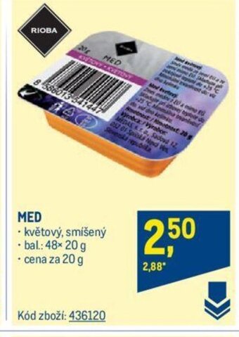 Makro MED • květový, smíšený bal 48x20 g • cena za 20 • cena za 20 g nabídka