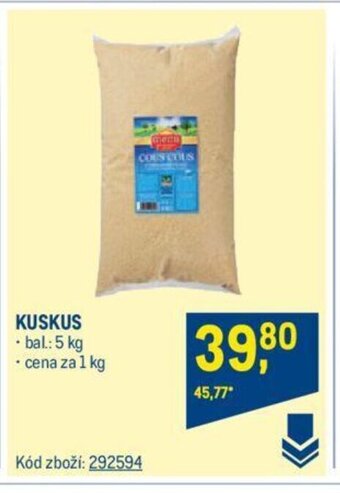 Makro KUSKUS nabídka