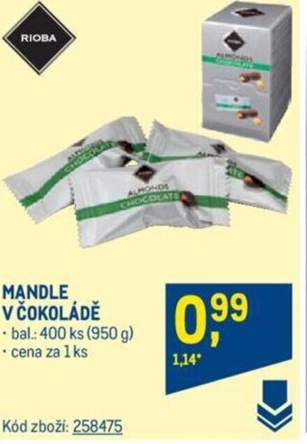 Makro MANDLE V ČOKOLÁDĚ nabídka