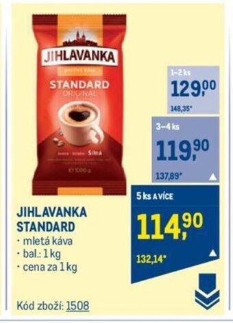 Makro JIHLAVANKA STANDARD nabídka
