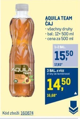 Makro AQUILA TEAM ČAJ nabídka