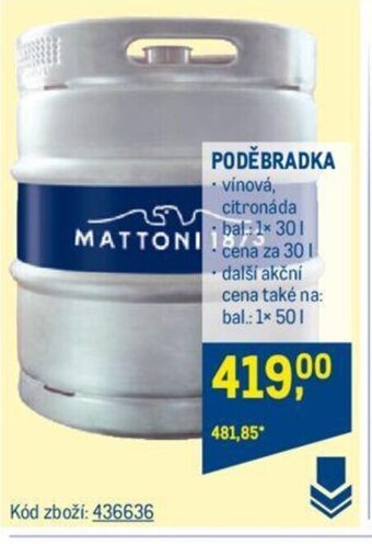 Makro PODĚBRADKA nabídka