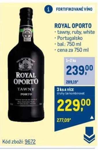 Makro ROYAL OPORTO nabídka