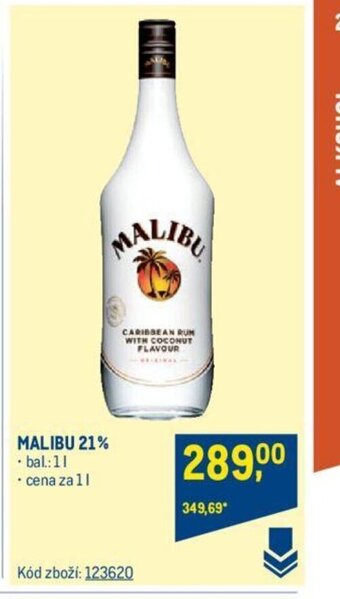 Makro MALIBU 21% nabídka