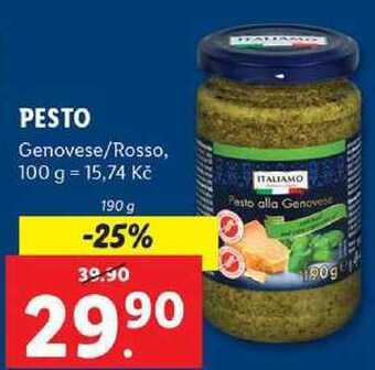 Lidl Pesto, 190 g nabídka