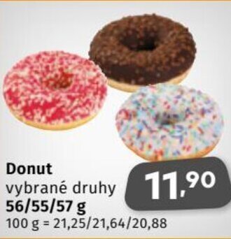 Coop Donut nabídka