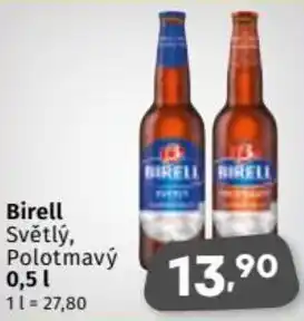Coop Birell Světlý, Polotmavý 0,5 l nabídka