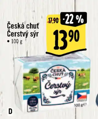 Albert Česká chuť Čerstvý sýr nabídka