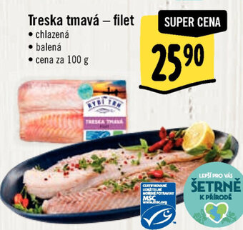 Albert Treska tmavá - filet nabídka