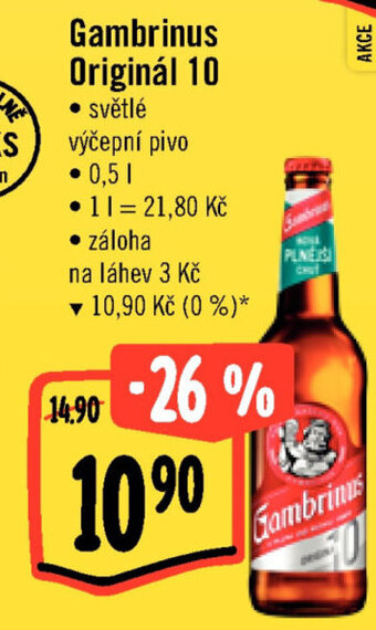 Albert Gambrinus Originál 10 nabídka