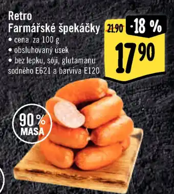 Albert Retro Farmářské špekáčky nabídka