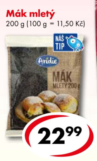 CBA Mák mletý nabídka