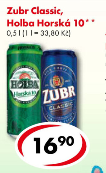 CBA Zubr Classic, Holba Horská 10** nabídka