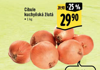 Albert Cibule kuchyňská žlutá nabídka