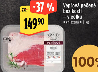 Albert Vepřová pečeně bez kosti - v celku nabídka