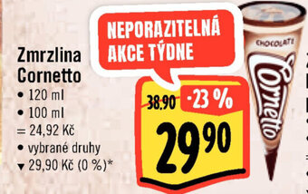Albert Zmrzlina Cornetto nabídka
