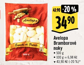 Albert Avelopa Bramborové noky nabídka