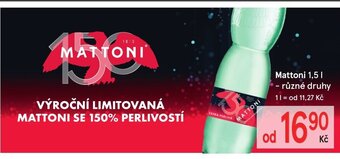 Žabka Mattoni 1,5 L nabídka