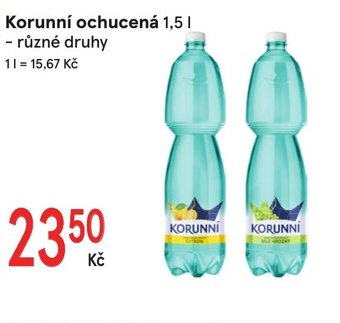 Žabka Korunní ochucená 1,5 l nabídka