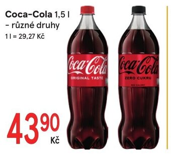 Žabka Coca-Cola 1,5 l nabídka