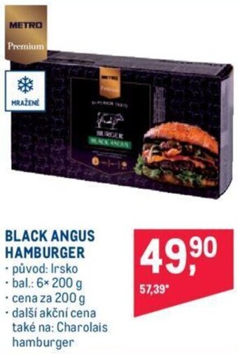 Makro BLACK ANGUS HAMBURGER nabídka