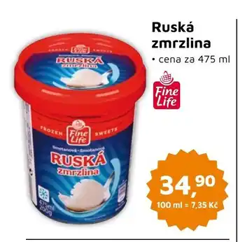 Můjobchod Ruská zmrzlina nabídka
