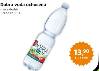 Můjobchod Dobrá voda ochucená nabídka