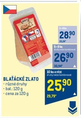 Makro BLAŤÁCKÉ ZLATO nabídka
